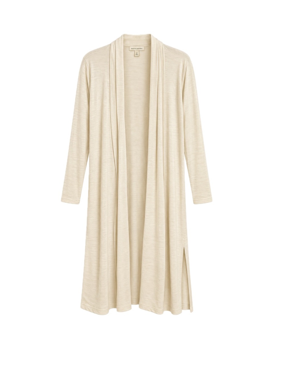 Banana Republic Luxespun Long Cardigan Duster – Cream, Size M